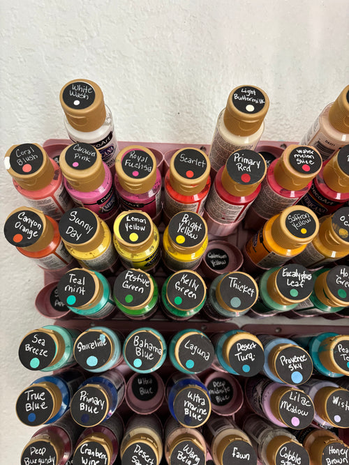 Black Cardstock Circles