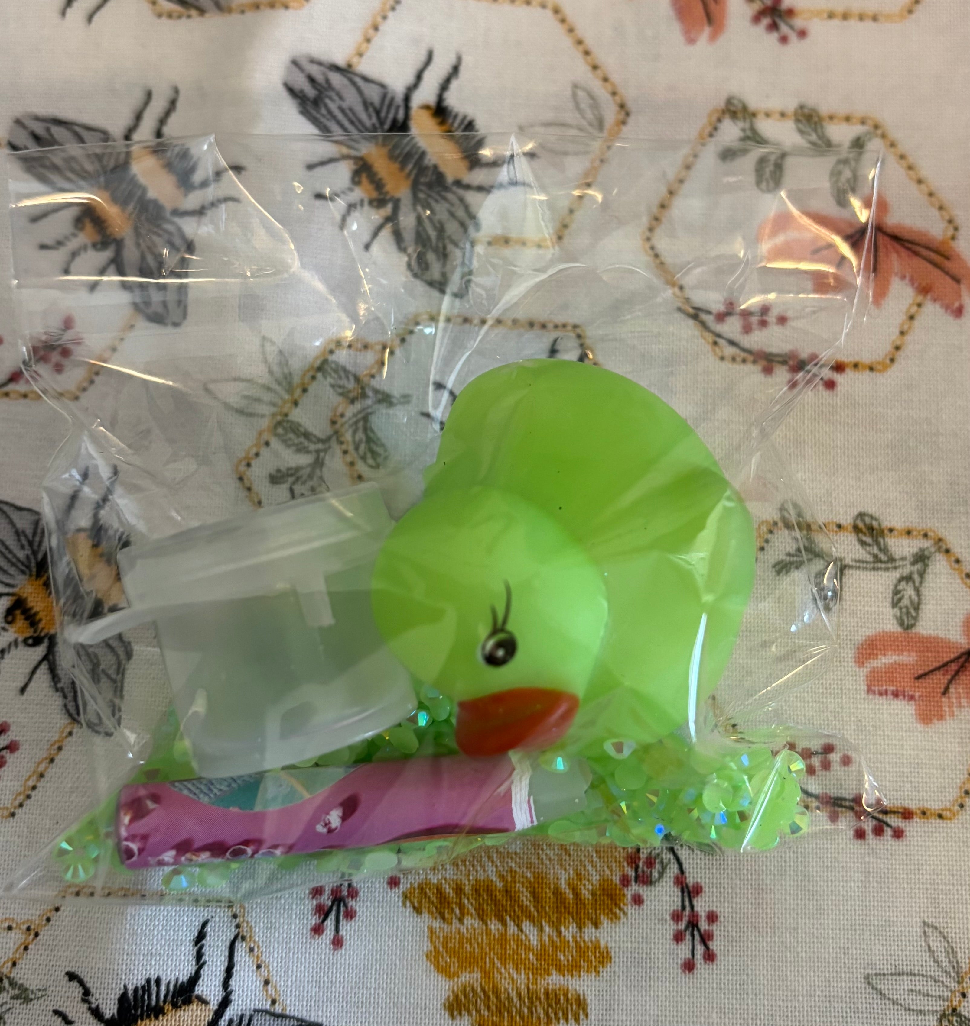 Rhinestone A Duck Kit--green
