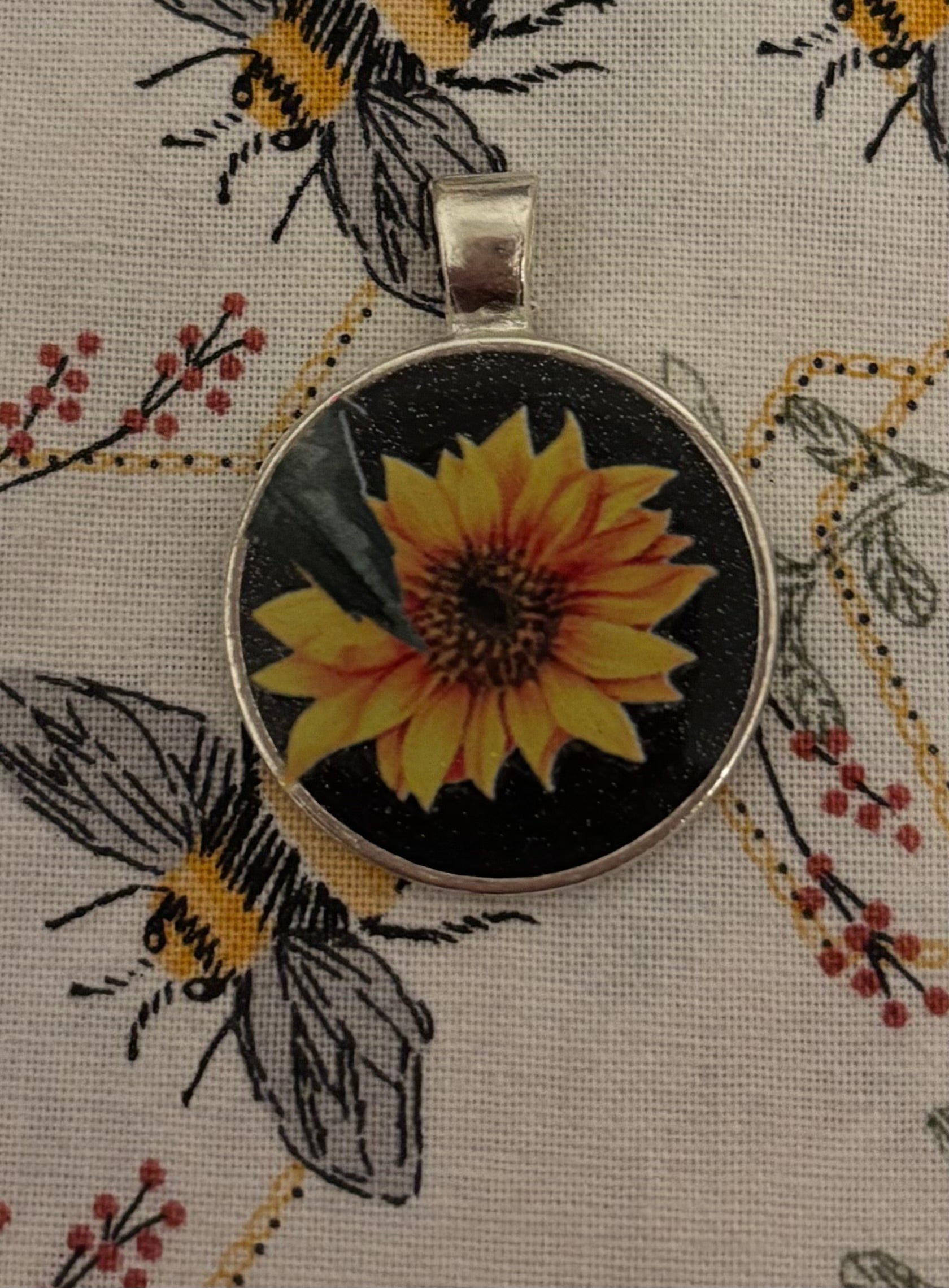 Sunflower Pendant