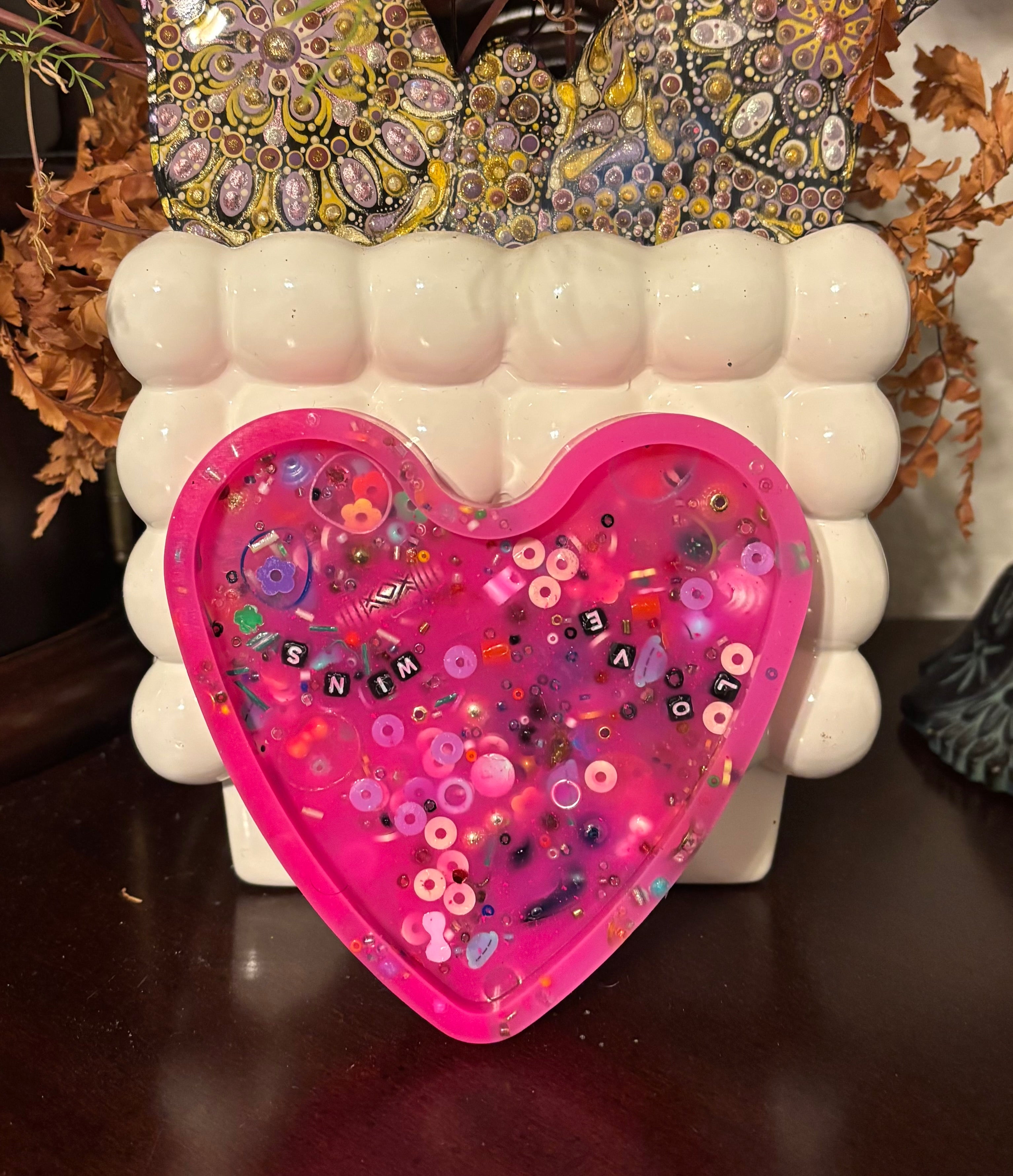 Picky Pad Heart---Pink