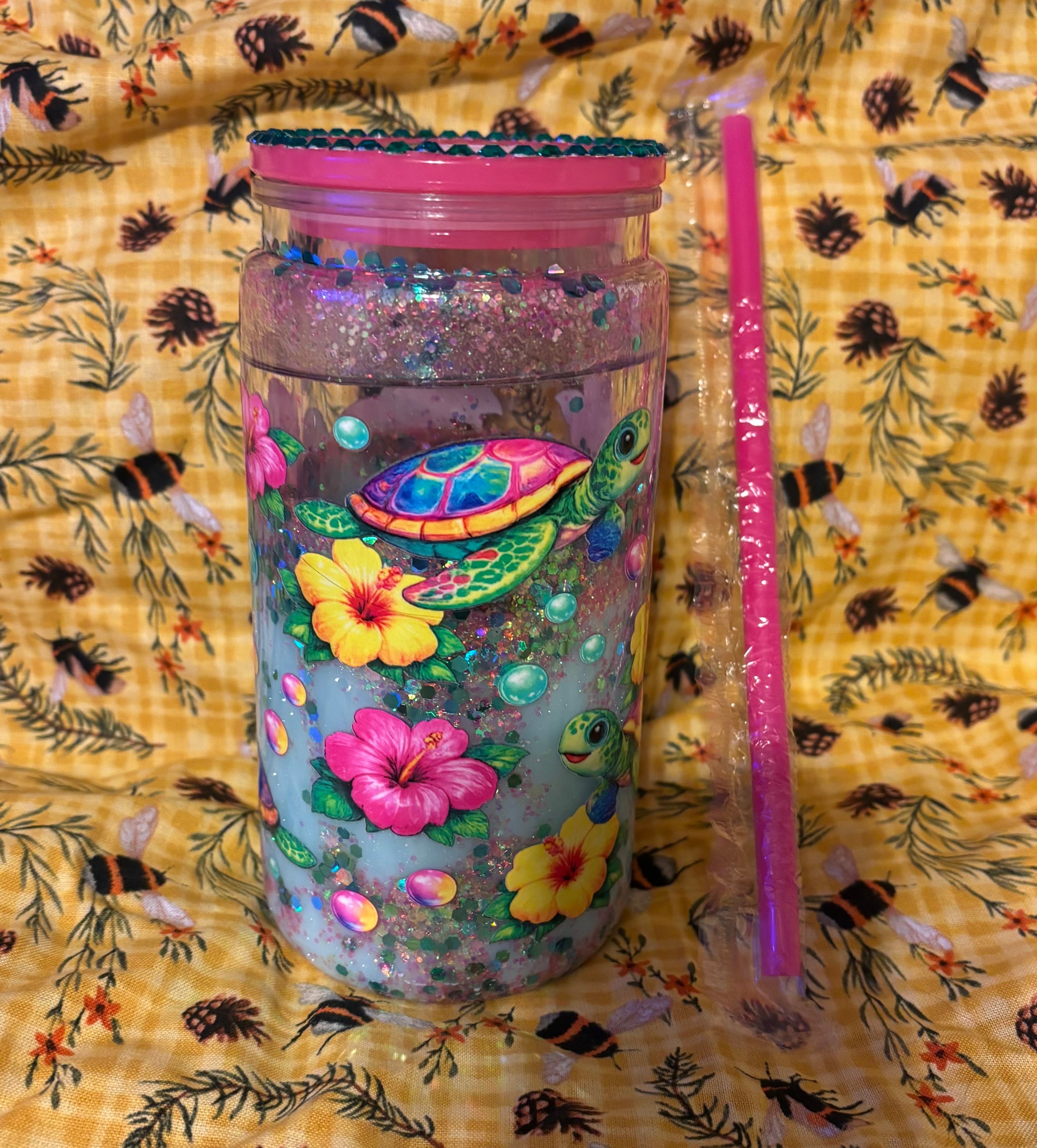 Sea Turtle Lava Tumbler