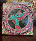 Hand Painted Hummingbird Painting